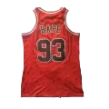 Men's Chicago Bulls BAPE #93 Red Hardwood Classics Swingman Jersey - thejerseys
