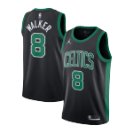 Men's Boston Celtics Kemba Walker #8 Jordan Black 2020/21 Swingman NBA Jersey - Statement Edition