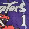 Men's Toronto Raptors Tracy McGrady #1 Purple Hardwood Classics Jersey 1998/99 - thejerseys