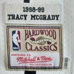 Men's Toronto Raptors McGrady #1 White Hardwood Classics Swingman Jersey 1998/99 - thejerseys