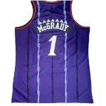 Men's Toronto Raptors McGrady #1 Mitchell & Ness Purple 1998/99 Swingman NBA Jersey - thejerseys