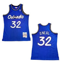 Men's Orlando Magic Neal #32 Blue Hardwood Classics Jersey 1994/95 - thejerseys
