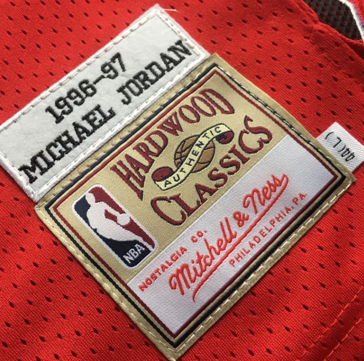Midas Gold Michael Jordan Mitchell and Ness Special Edition Jersey