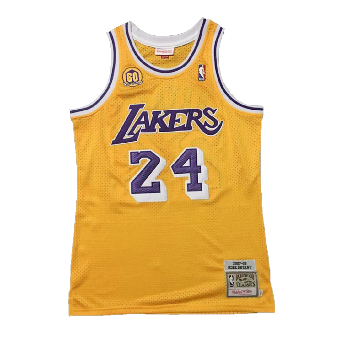 Mitchell & Ness Kobe Bryant Lakers Hardwood Classics Jersey Size M  2007-2008 NBA
