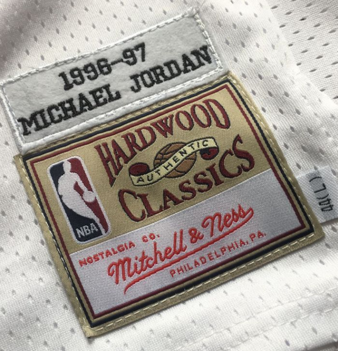 NBA Golden State Warriors Hardwood Classic 1996-1997 Mitchell