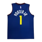 Men's Denver Nuggets Porter Jr. #1 Blue Swingman Jersey 2020/21 - Statement Edition - thejerseys