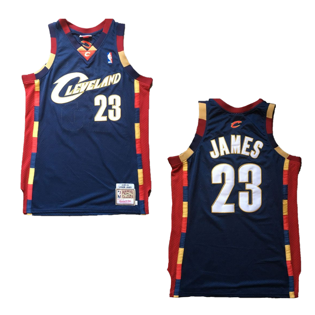 NBA AUTHENTIC Cleveland Cavaliers LeBron James #23 Champion Basketball  Trikot L