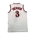Men's Philadelphia 76ers Iverson #3 White Hardwood Classics Jersey 1997/98 - thejerseys
