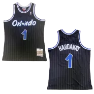 Men's Orlando Magic Hardaway #1 Mitchell & Ness Black 1994/95 Swingman NBA Jersey - thejerseys
