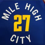 Men's Denver Nuggets Jamal Murray #27 Blue Swingman Jersey 2020/21 - Statement Edition - thejerseys