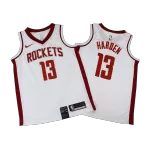 Men's Houston Rockets James Harden #13 White Swingman Jersey 2019/20 - Association Edition - thejerseys