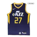 Men's Utah Jazz Rudy Gobert #27 Navy Swingman Jersey - Icon Edition - thejerseys