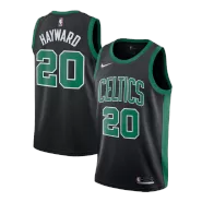 Men's Boston Celtics Gordon Hayward #20 Nike Black Swingman NBA Jersey - Statement Edition - thejerseys