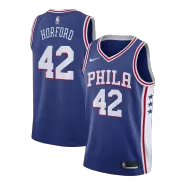 Men's Philadelphia 76ers Horford #42 Royal Swingman Jersey 2019/20 - Icon Edition - thejerseys