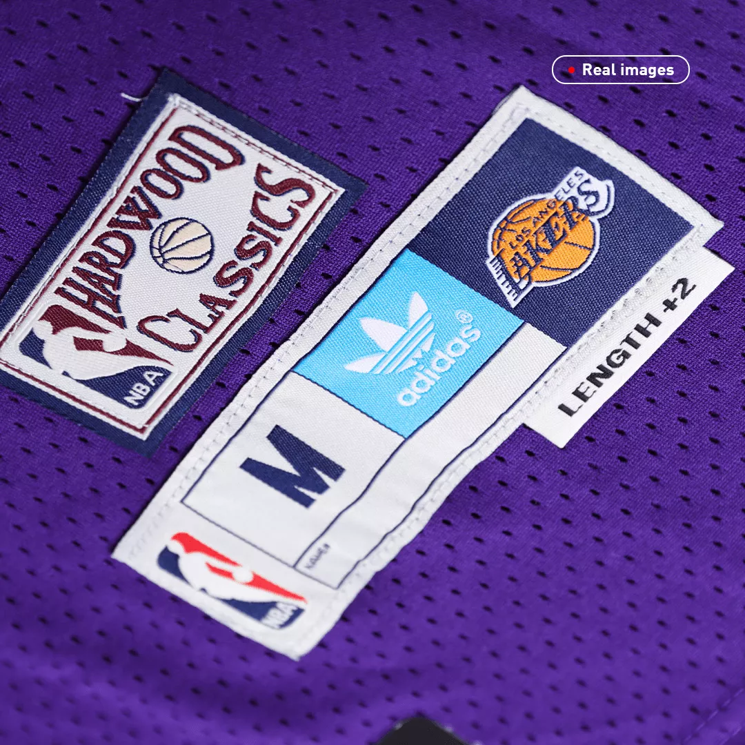 Men's Los Angeles Lakers Kobe Bryant #8 Purple Hardwood Classics Jersey - thejerseys
