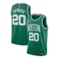 Men's Boston Celtics Hayward #20 Green Swingman Jersey - Icon Edition - thejerseys