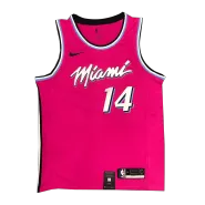 Men's Miami Heat Tyler Herro #14 Pink Swingman Jersey - City Edition - thejerseys