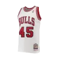 Men's Chicago Bulls Jordan #45 White Hardwood Classics Jersey 1994/95 - thejerseys
