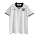 England Home Retro Soccer Jersey 1990 - thejerseys