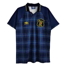 Scotland Home Retro Soccer Jersey 1994/96 - thejerseys