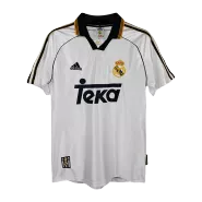 Real Madrid Home Retro Soccer Jersey 1998/00 - thejerseys
