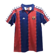 Barcelona Home Retro Soccer Jersey 92/95 - thejerseys