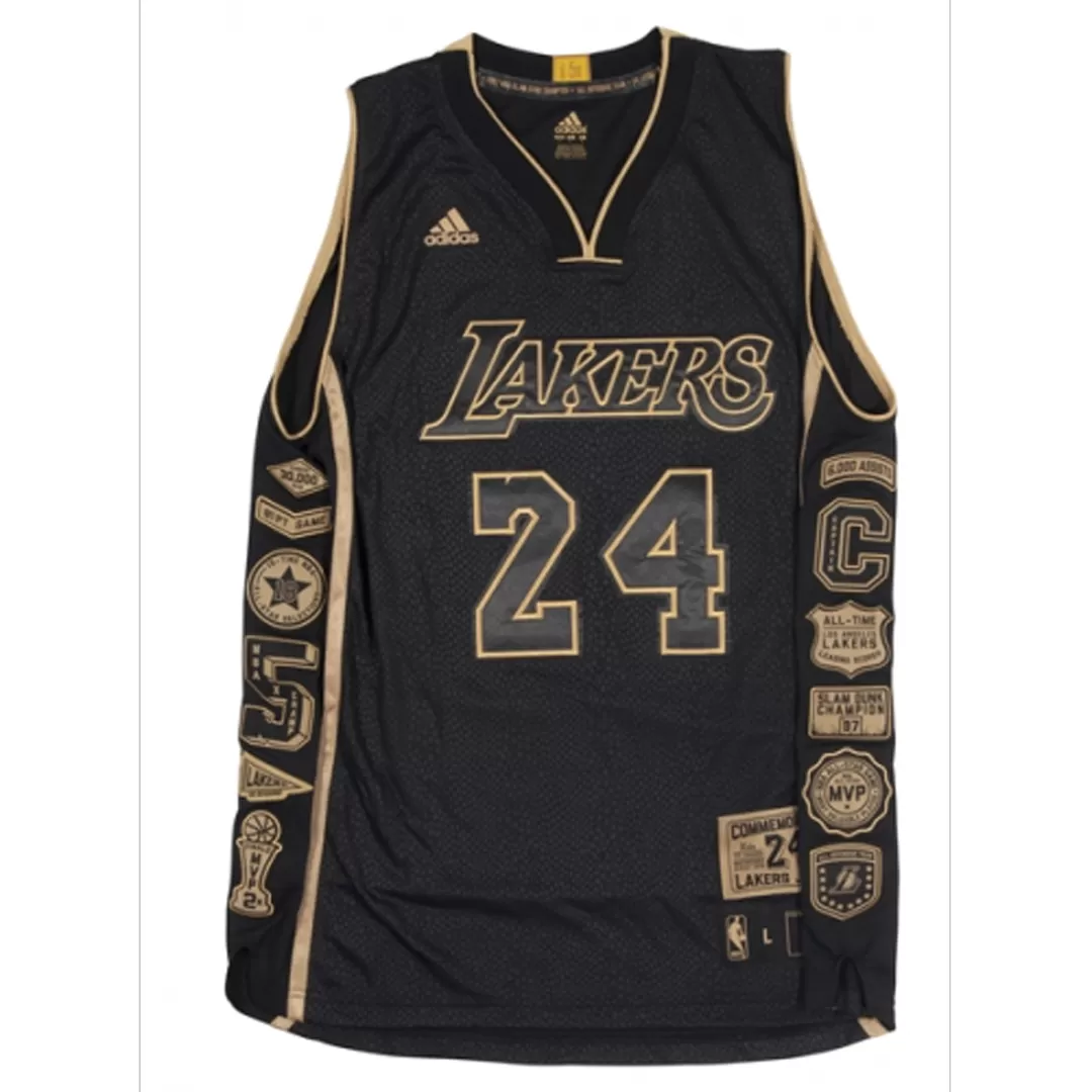 Los Angeles Lakers Jersey Kobe Bryant #24 Adult Sizes Black