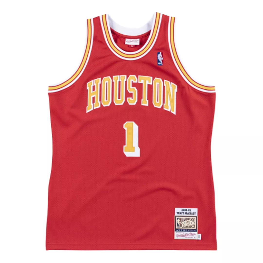 Men's Houston Rockets Russell Westbrook Nike Red Hardwood Classics
