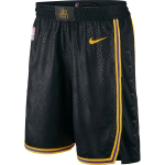 Men's Los Angeles Lakers Nike Black Swingman Shorts - City Edition