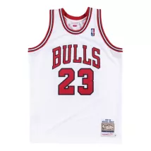 Retro Chicago Bulls Michael Jordan #23 Nike White 1997/98 Swingman NBA Jersey - thejerseys
