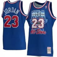 Men's Michael Jordan #23 Mitchell & Ness Blue 1993 NBA All-Star Game Hardwood Classics Jersey - thejerseys