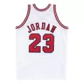Men's Chicago Bulls Michael Jordan #23 White Hardwood Classics Jersey 1997/98 - thejerseys