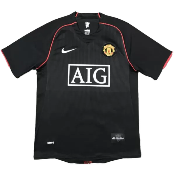 Manchester United Away Retro Soccer Jersey 2007/08 - thejerseys