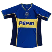 Boca Juniors Home Retro Soccer Jersey 2002 - thejerseys