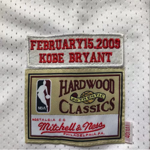 Men's All Star Kobe Bryant #24 White Hardwood Classics Jersey 2009 - thejerseys