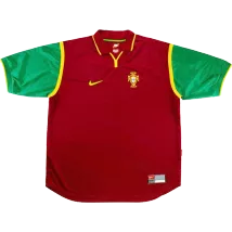Portugal Home Retro Soccer Jersey 1999 - thejerseys