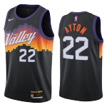 Phoenix Suns DeAndre Ayton #22 Nike Black 2021 Swingman NBA Jersey - City Edition