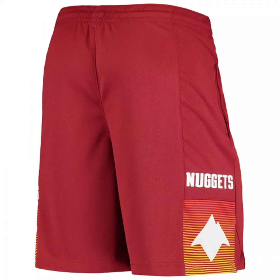 Men's Denver Nuggets Red Basketball Shorts 2020/21 - City Edition