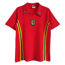 Wales Home Retro Soccer Jersey 1976/79 - thejerseys