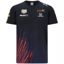 Red Bull F1 Racing Team T-Shirt Black 2021 - thejerseys