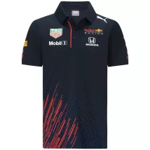 Red Bull F1 Racing Team Polo Black 2021 - thejerseys
