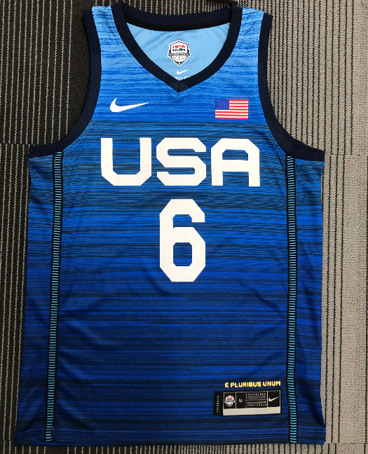 Nike / Men's USA Basketball Olympics Devin Booker #15 Navy Jersey