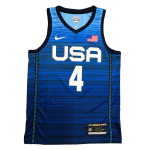 Men's USA Basketball Bradley Beal #4 Nike Navy 2021 Tokyo Olympics Jersey
