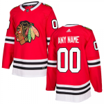 Men Chicago Blackhawks Adidas Custom NHL Jersey
