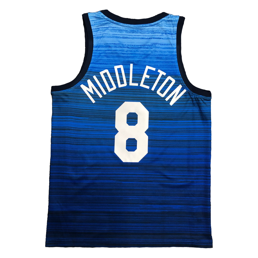 Nike 2022 Icon Edition Khris Middleton Milwaukee Bucks Authentic Jersey / 56