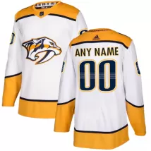 Men Nashville Predators Adidas Custom NHL Jersey - thejerseys
