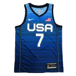 Men's USA Basketball Kevin Durant #7 Nike Navy 2021 Tokyo Olympics Jersey - thejerseys