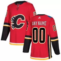 Men Calgary Flames Adidas Custom NHL Jersey - thejerseys