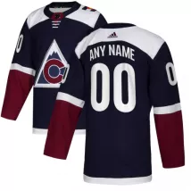 Men Colorado Avalanche Adidas Custom NHL Jersey - thejerseys
