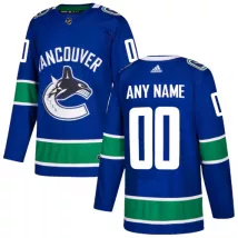Men Vancouver Canucks Adidas Custom NHL Jersey - thejerseys